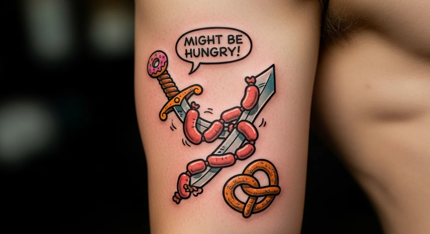 Sword Tattoo Placement and What It Says