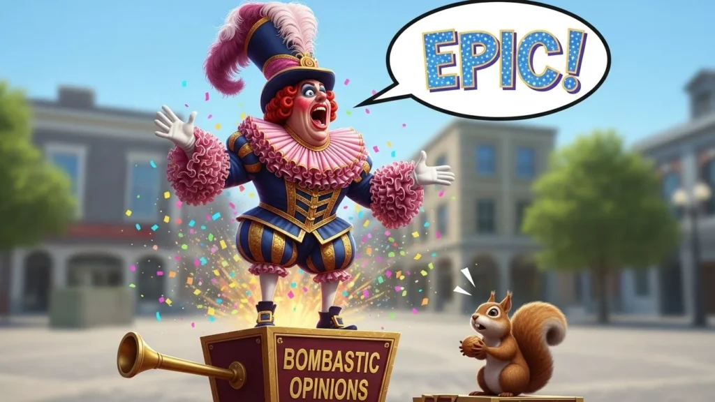 bombastic meaning