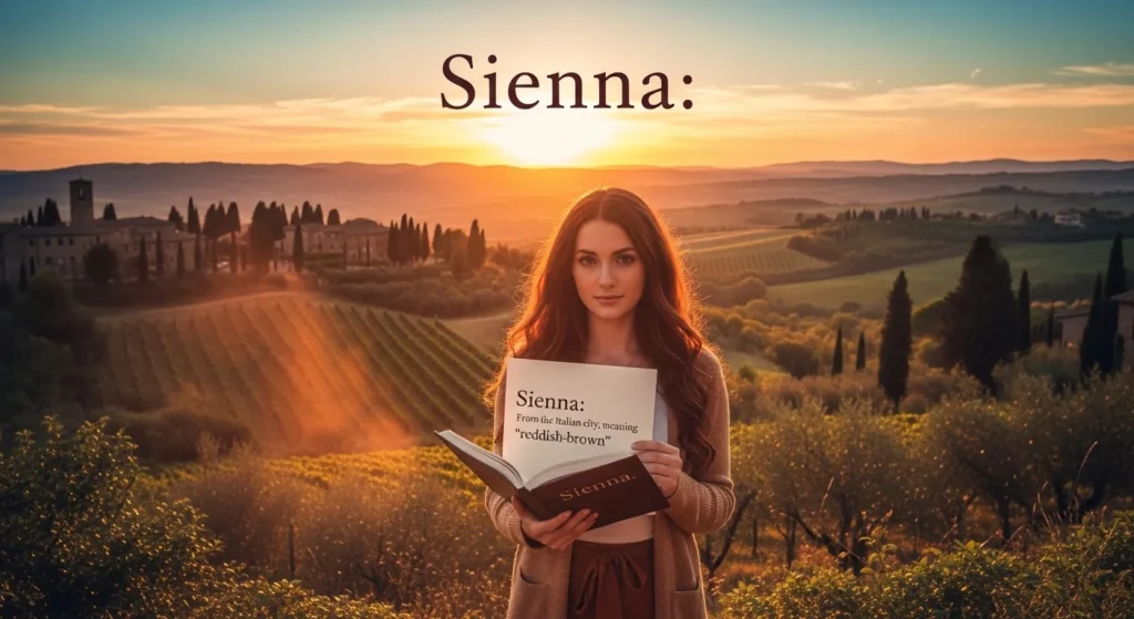sienna name