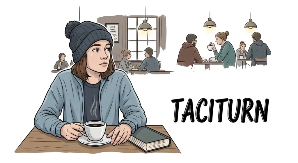 taciturn