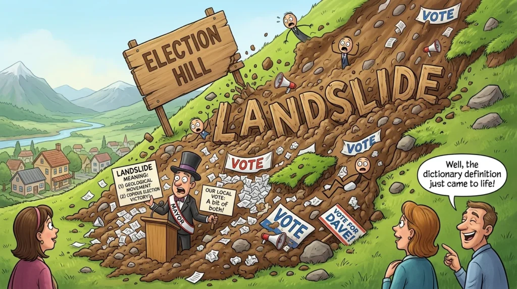 landslide meaning