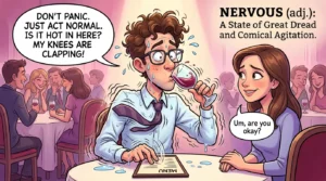 nervous meaning