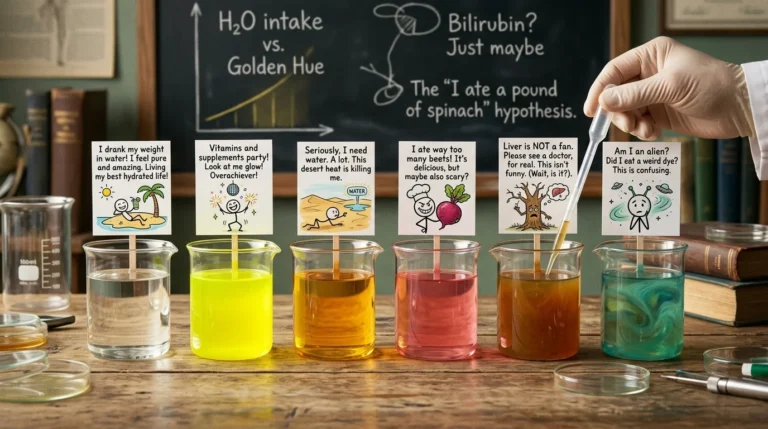 color of urine meaning