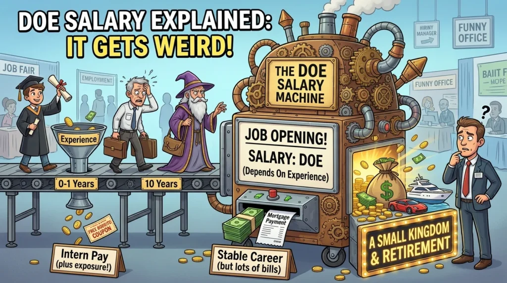 doe meaning salary