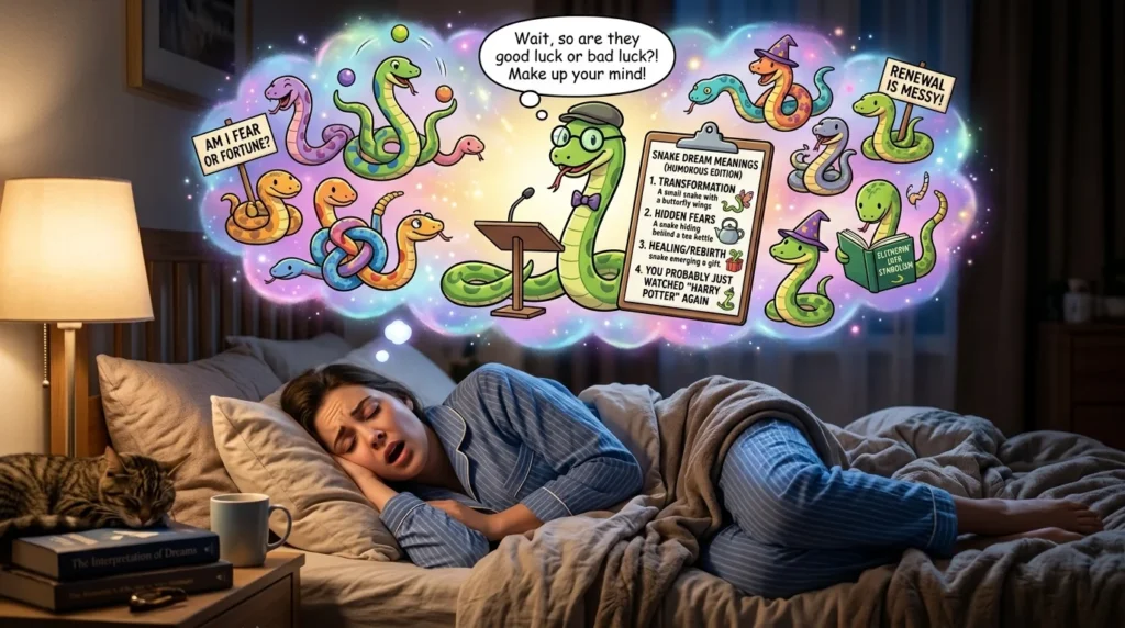 dreaming of snakes meaning